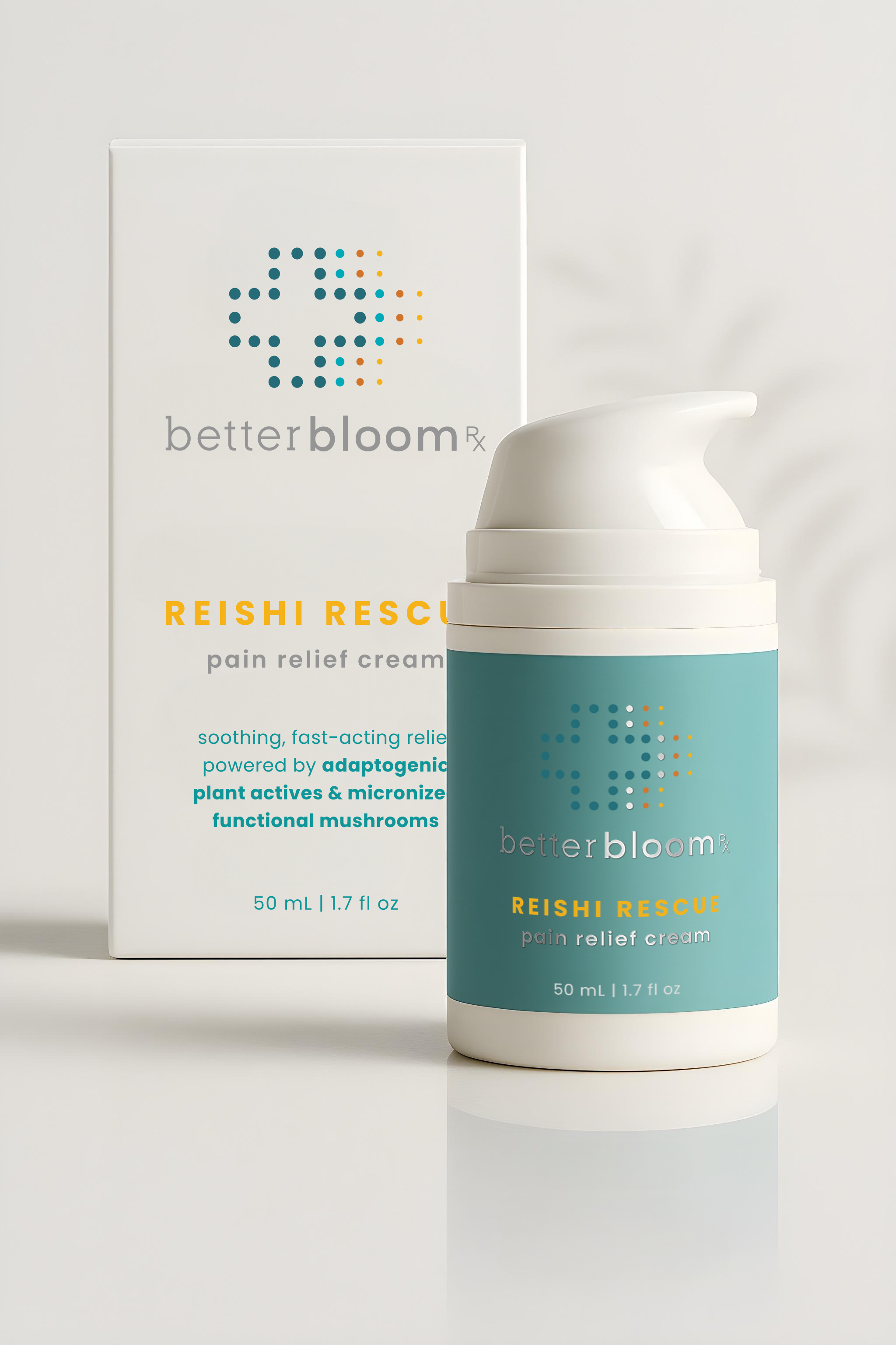 REISHI RESCUE CREAM, PAIN RELIEF CREAM