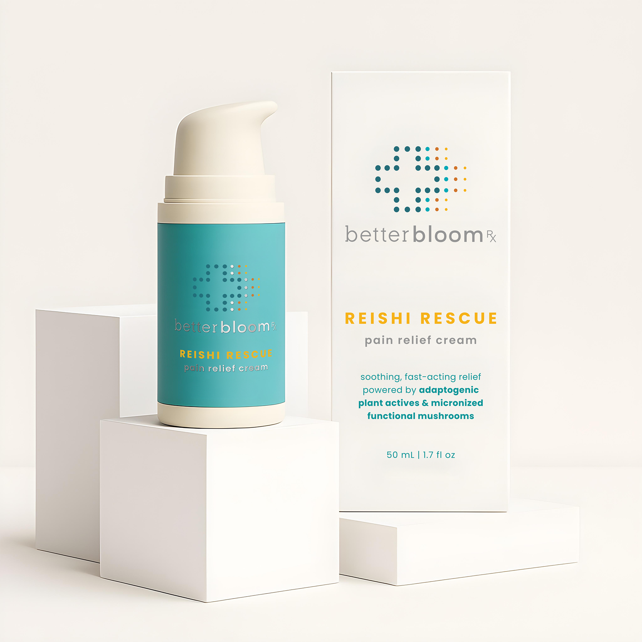 REISHI RESCUE CREAM, PAIN RELIEF CREAM